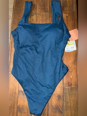 Swimsuit in Teal Blue -